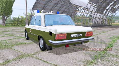 Fiat 125p 1982 Volkspolizei para Farming Simulator 2017