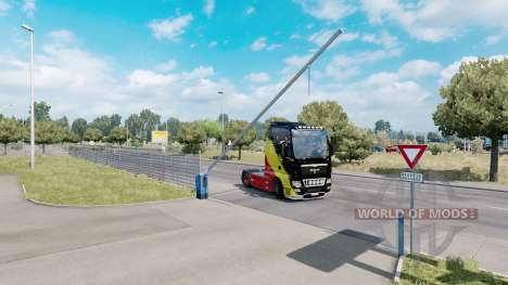 La animación de la puerta para Euro Truck Simulator 2