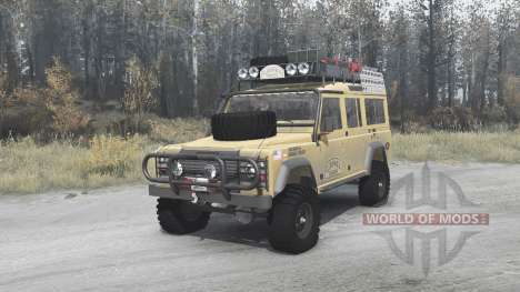 Land Rover Defender 110 Station Wagon para Spintires MudRunner