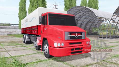Mercedes-Benz L 1620 Eletronic Bi-Truck para Farming Simulator 2017