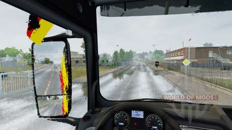 HQ Rain & Thunder para Euro Truck Simulator 2