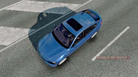 El BMW X6 M (Е71) 2009 para Euro Truck Simulator 2