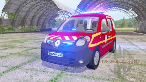 Renault Kangoo Extrem 2013 Sapeurs-Pompiers para Farming Simulator 2017