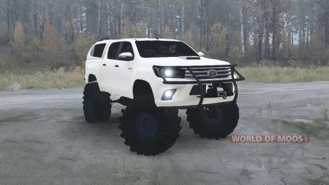 Toyota Hilux Double Cab 2016 para Spintires MudRunner