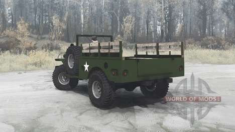 Dodge WC-51 (T214) 1942 para Spintires MudRunner