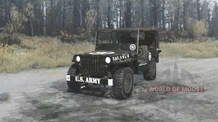 Willys MB 1942 U.S.Army para MudRunner