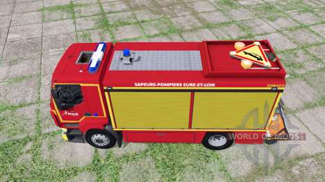 Renault D Sapeurs-Pompiers para Farming Simulator 2017