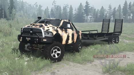 Dodge Ram para Spintires MudRunner