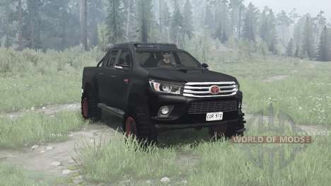 Toyota Hilux Double Cab 2016 para Spintires MudRunner