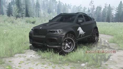 BMW X6 para Spintires MudRunner