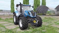 New Holland T6.165 loader mounting para Farming Simulator 2017