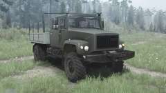 GAZ 33081 el Cazador-II para MudRunner