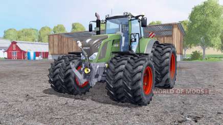 Fendt 828 Vario ruedas gemelas para Farming Simulator 2015