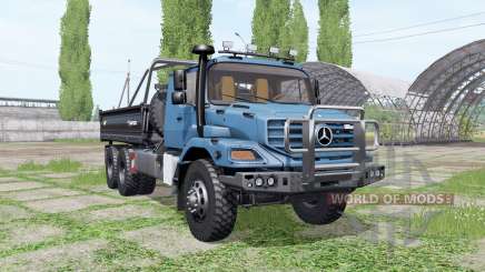 Mercedes-Benz Zetros 3643 A Farmtech v3.0 para Farming Simulator 2017