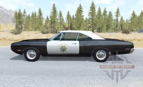Dodge Coronet California Highway Patrol para BeamNG Drive