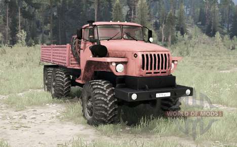 Ural 4320 para Spintires MudRunner