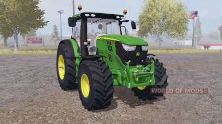 John Deere 6210R interactive control para Farming Simulator 2013