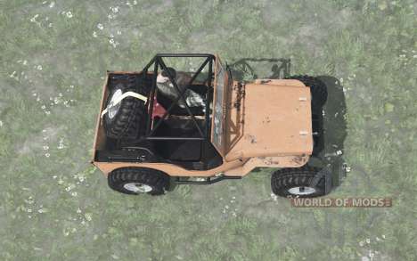 Jeep CJ-2A para Spintires MudRunner