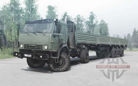 KamAZ 4350 para Spintires MudRunner